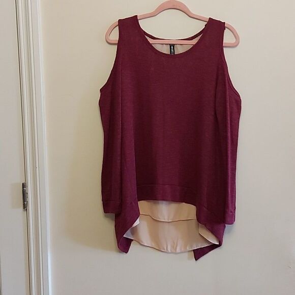 Design Lab tank and sweater combo sz. L - Picture 1 of 7